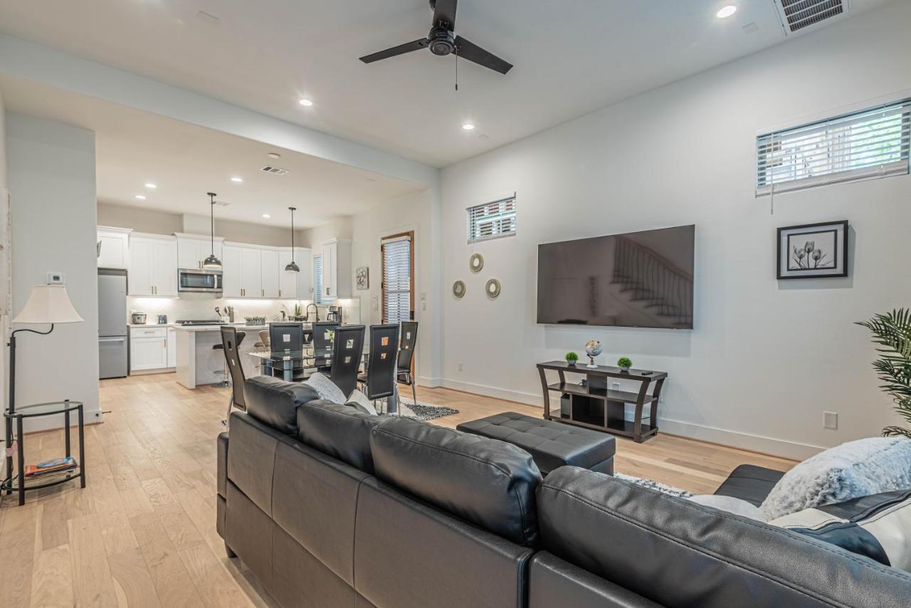 Luxury 3Br, Ks Bed Mins Away 4Rm Dtown, Med Ctr Villa Хюстън Екстериор снимка